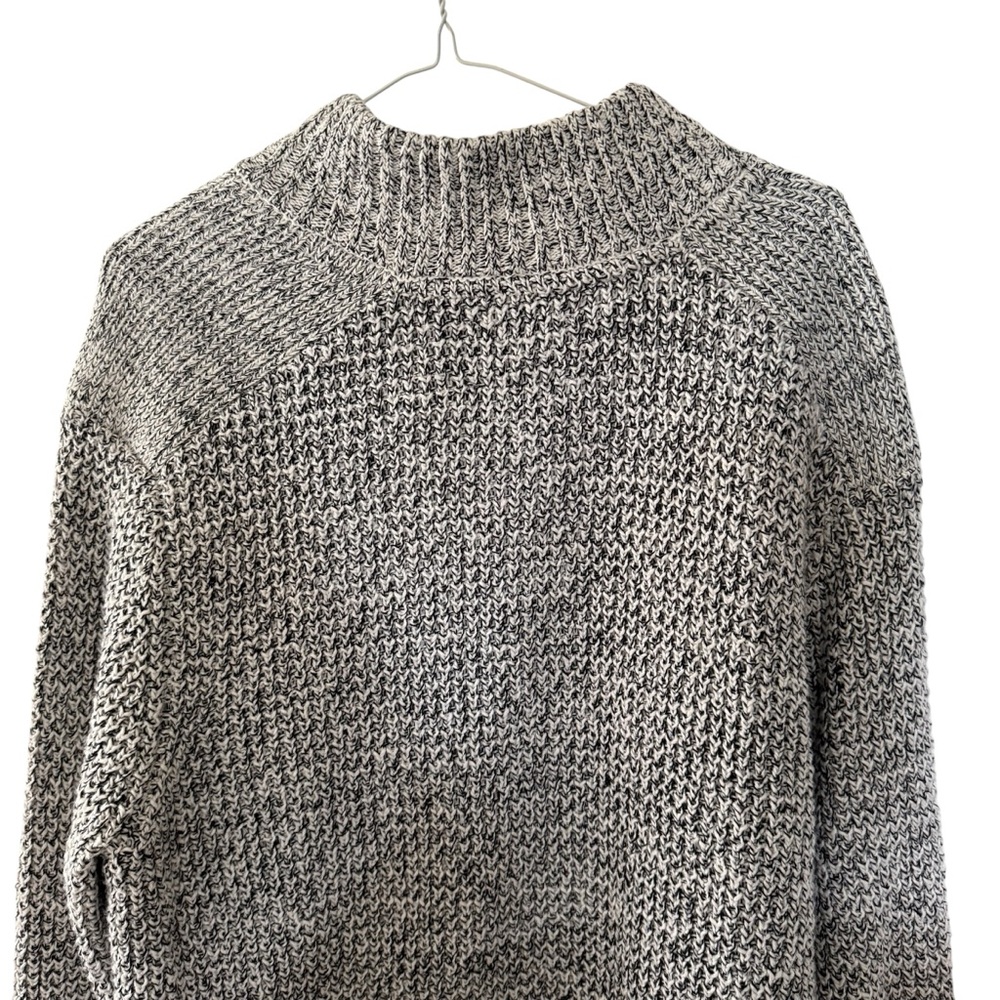 Roots Salt and Pepper Mock Neck Henley Sweater Men’s Size Large L - Picture 7 of 13